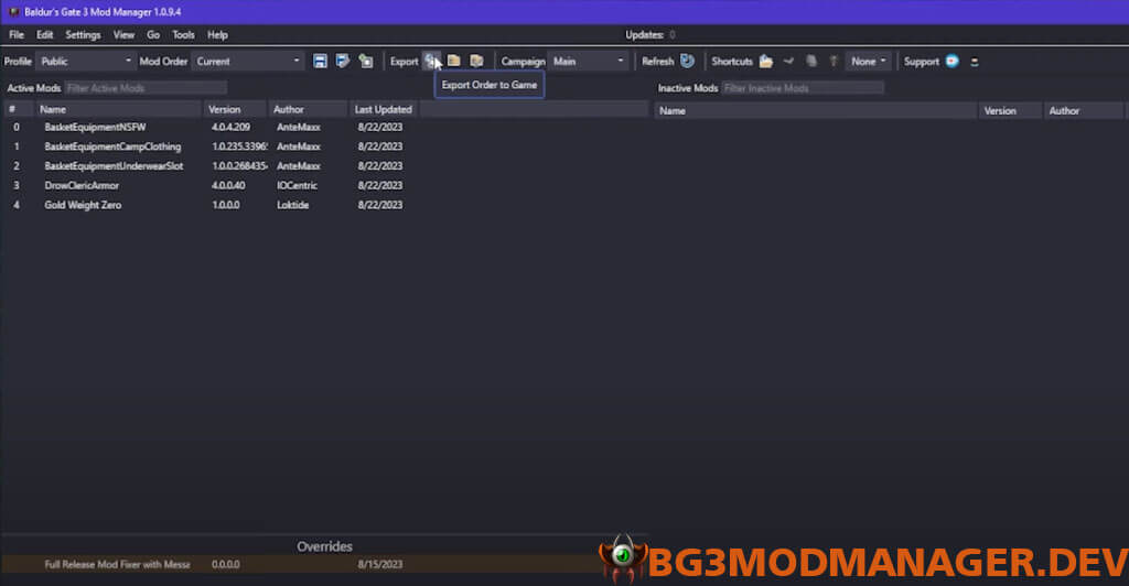 bg3 mod manager