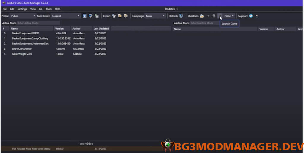 bg3 mod manager